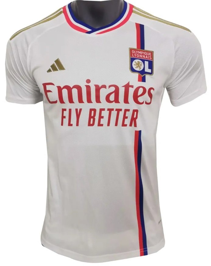 Camisa I Lyon 2023 2024 Adidas oficial 